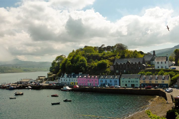 The capital of Skye, Portree.